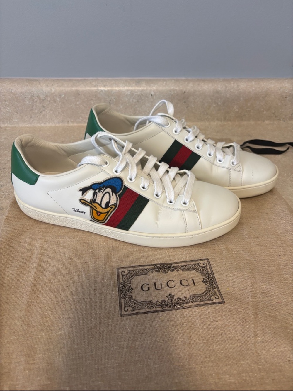 Gucci Disney Donald Duck Sneakers